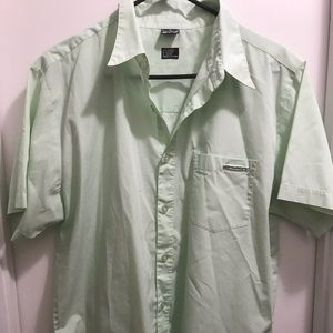 Oakley button up shirt.